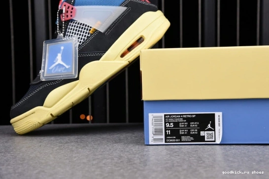 DC9533-001 Jordan Noir 4 Retro Off DC9533-001 Union AIR 0320